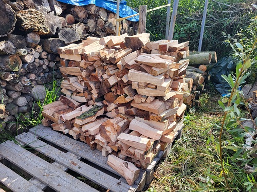 voorraad aanleggen kort hout