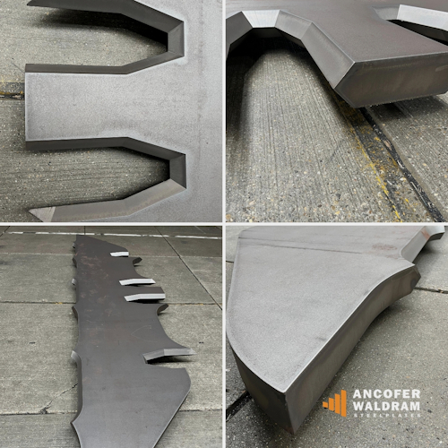 gesneden en gestraald ancofer waldram steelplates