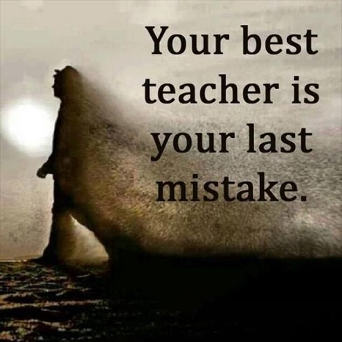 best teacher last mistake
