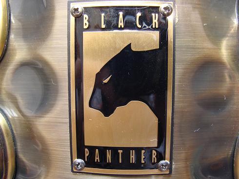 logo black panther snaredrum