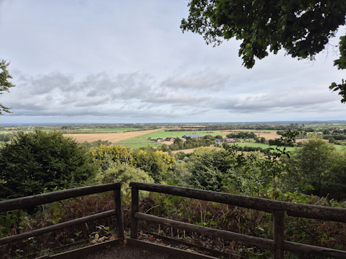 uitzicht berg en dal richting duitsland