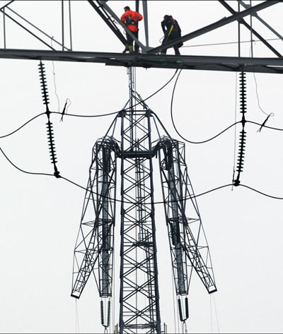 apache stroomstoring reparatie mast