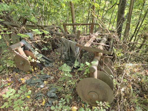 oude boeren werktuigen