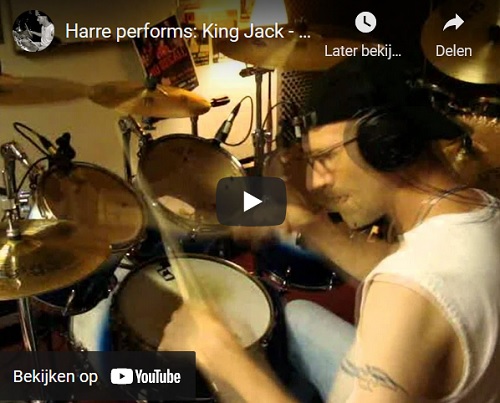 harre performs king jack video
