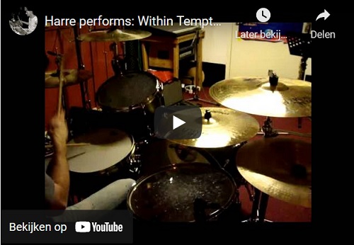 harre performs within temptation video