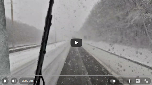 video winterweer belgie