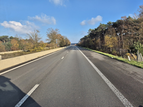 mooie dag aan het begin van de winter