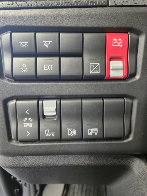 klein deel instrumentenpaneel scania next gen g cabine