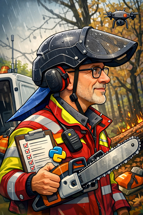 karikatuur harre door chatgtp