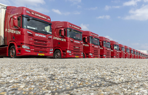 p daemen maasbree auto's strak op een rij
